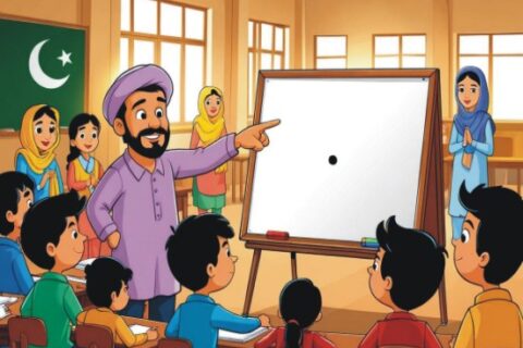 کالے نقطوں سے مثبت سوچ کی طرف -بچوں کیلئے سبق آموز کہانی