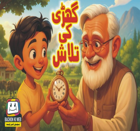 گھڑی کی تلاش - بچوں کے لیے سبق آموز کہانیاں