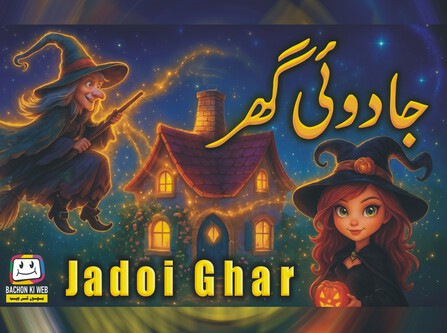 جادوئی گھر کی کہانی - بچوں کے لیے دلچسپ اور ڈرائونی کہانی